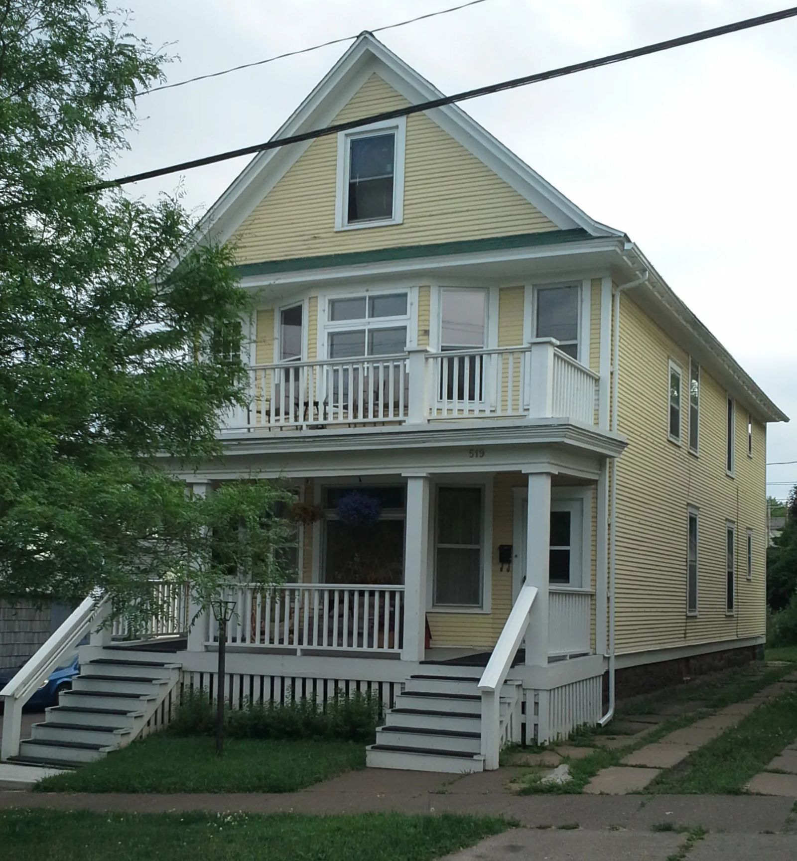 Photo of the house Bob Dylan lived in when he was born until he was five years old, in Duluth, Minnesota