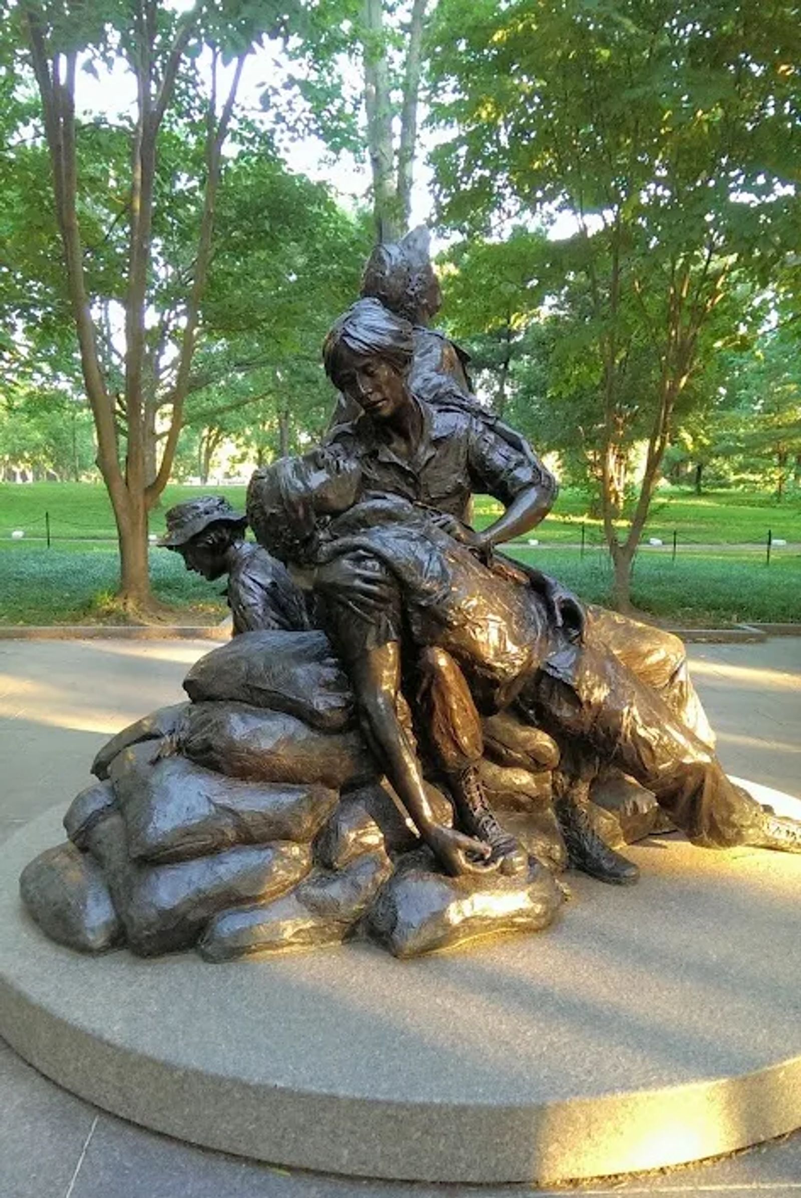 Photo of The Vietnam Women's Memorial in Washington, DC