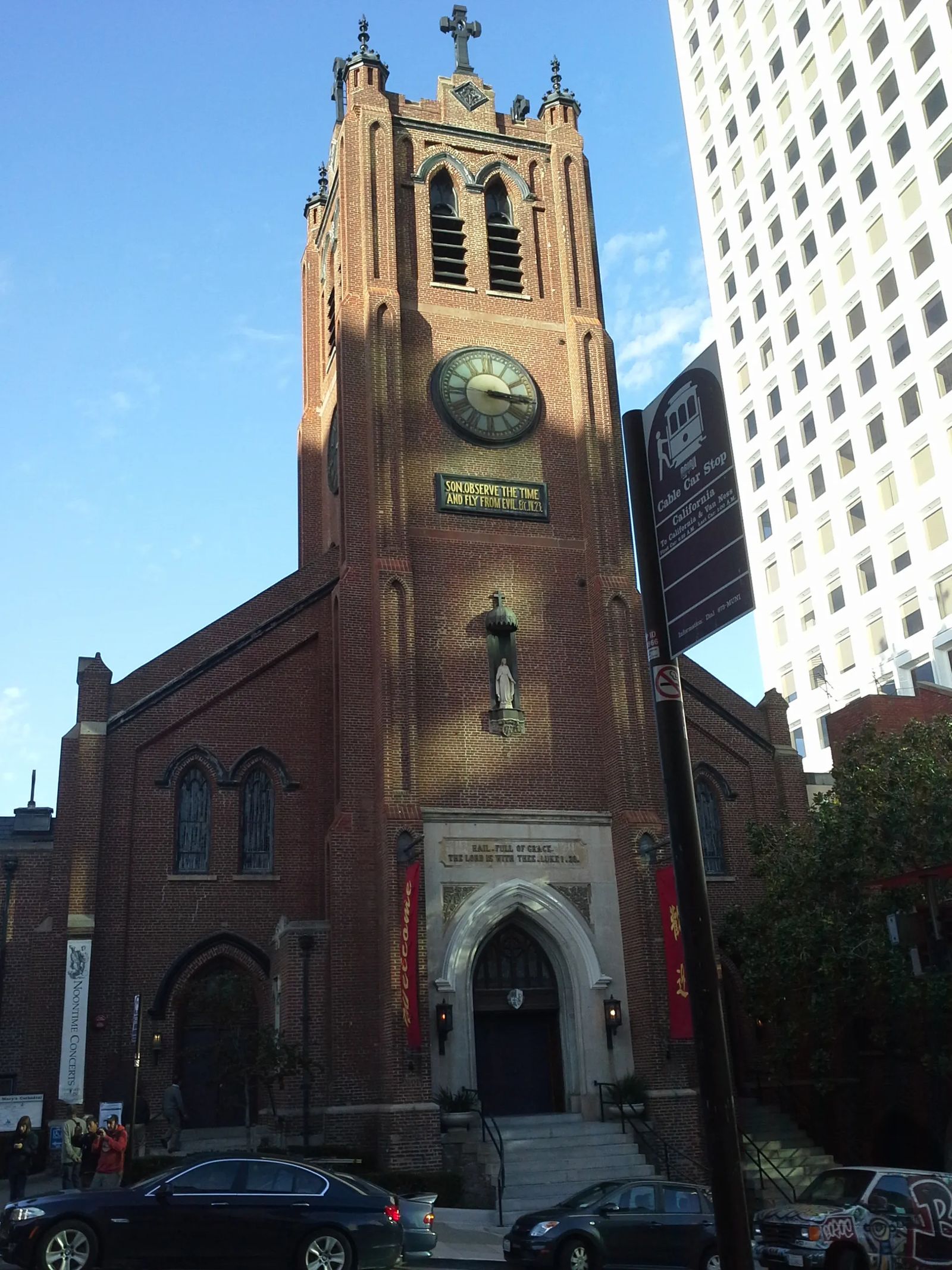 Photo of Old St. Mary's Church in San Francisco, California