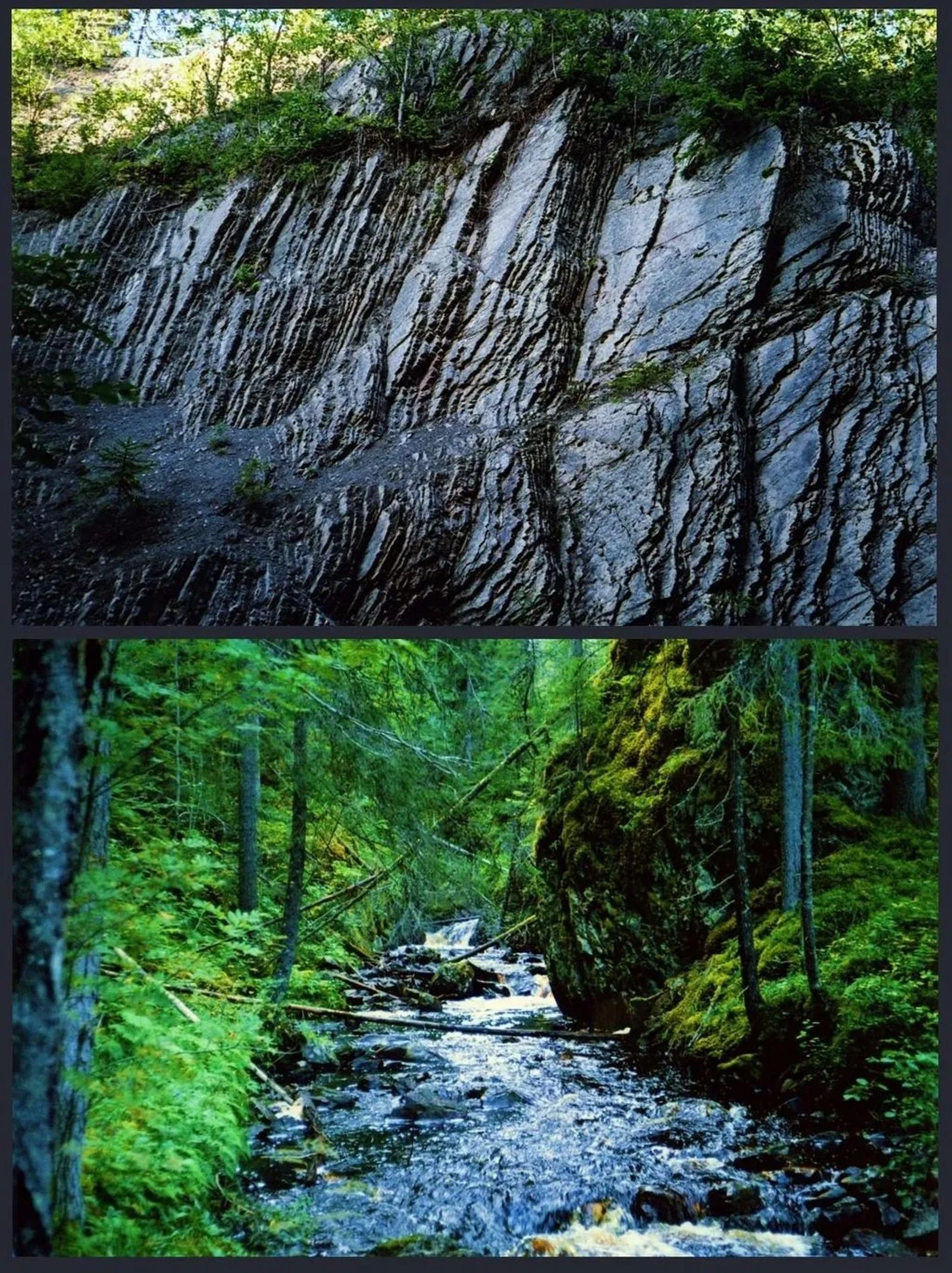 Photo of Styggforsen is a 36 meter waterfall located in a nature reserve north of Rättvik, Sweden