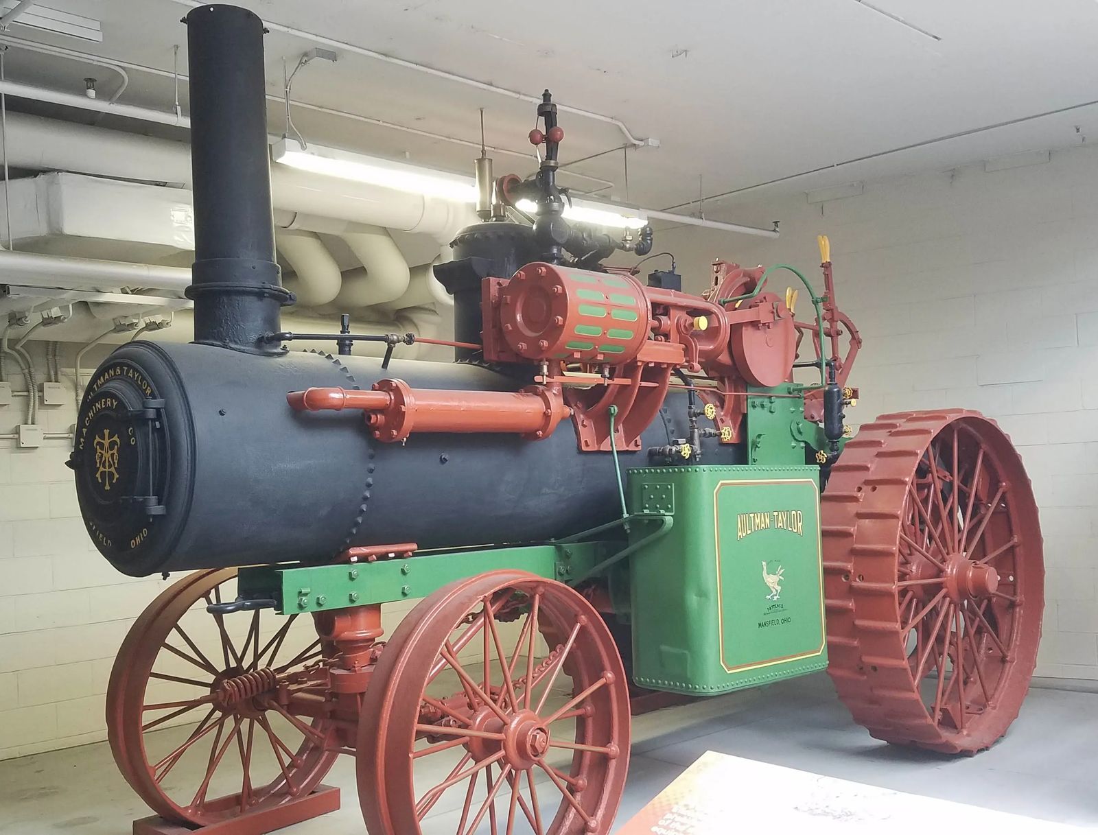 A photo of the Aultman Taylor tractor in Boise, Idaho.
