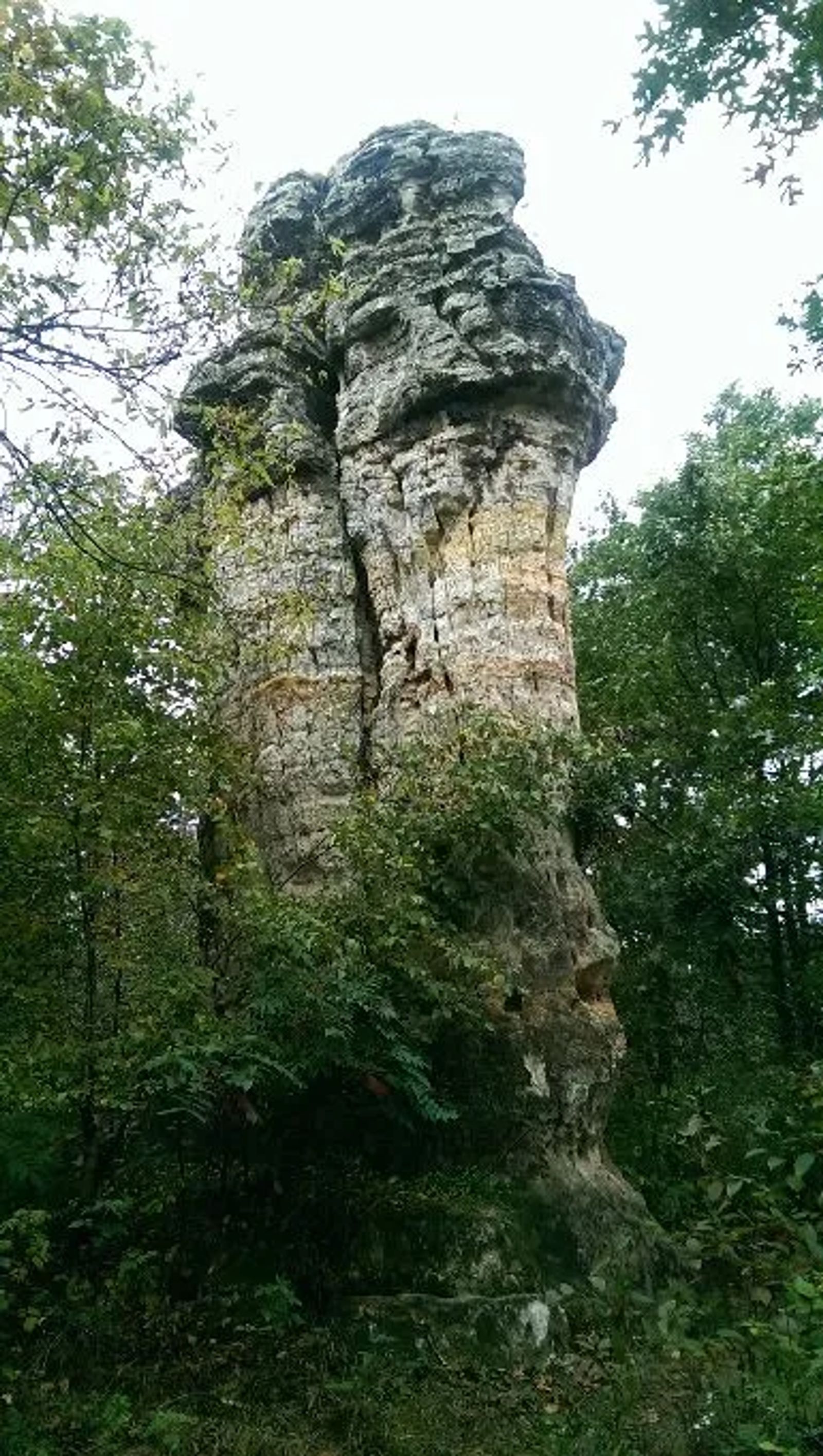 Photo of Chimney Rock near Hastings, Minnesota