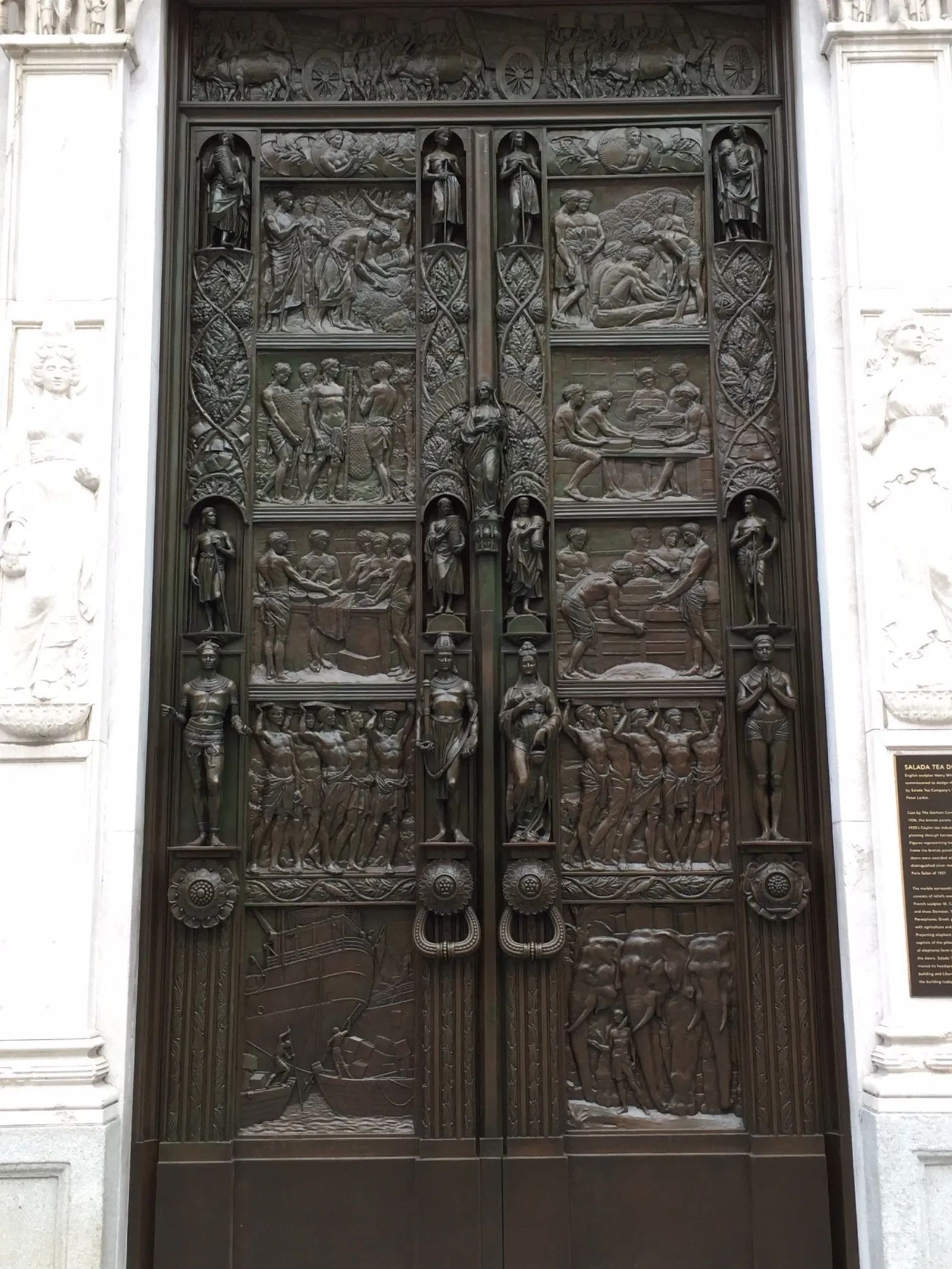 Photo of Salada Tea Doors, in Boston, Massachusetts