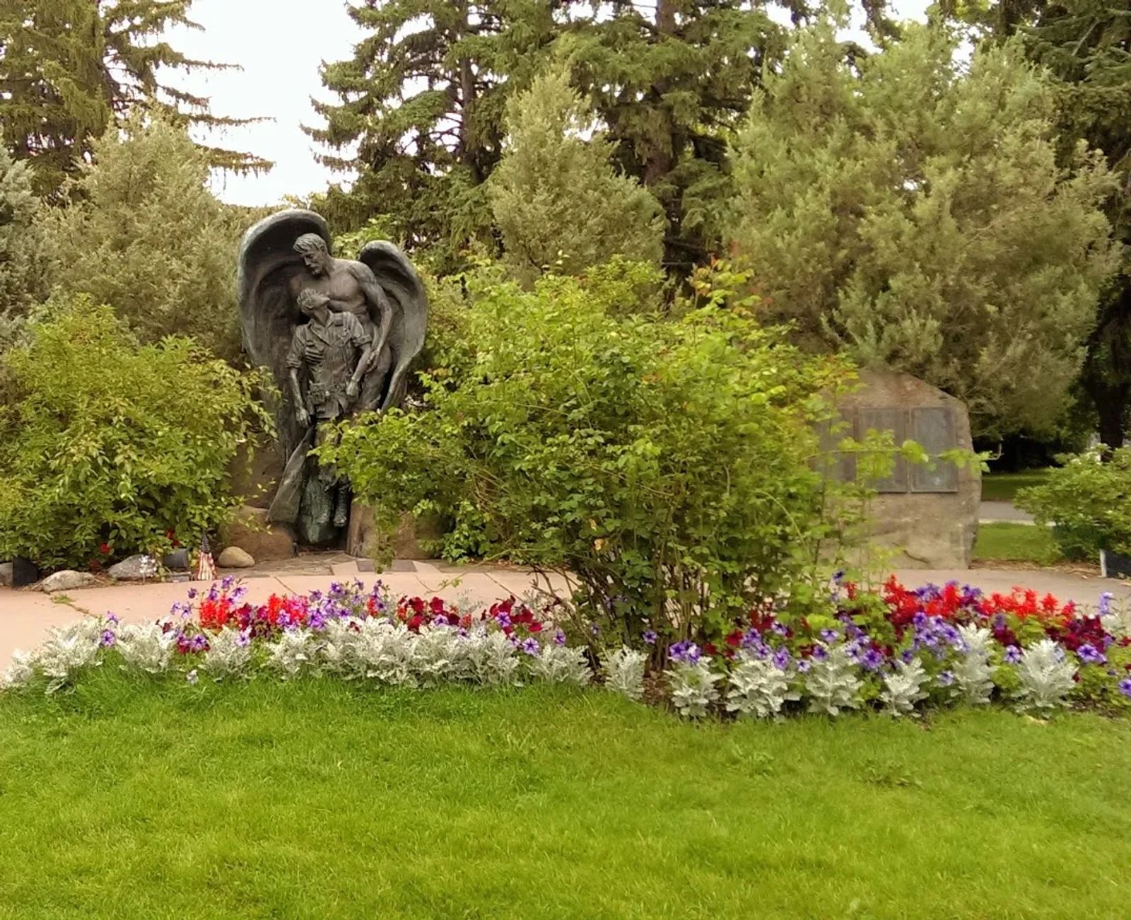 Photo of the Vietnam Veterans Memorial in Missoula, Montana