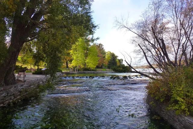 Photo of the Roe River, in Great Falls, Montana