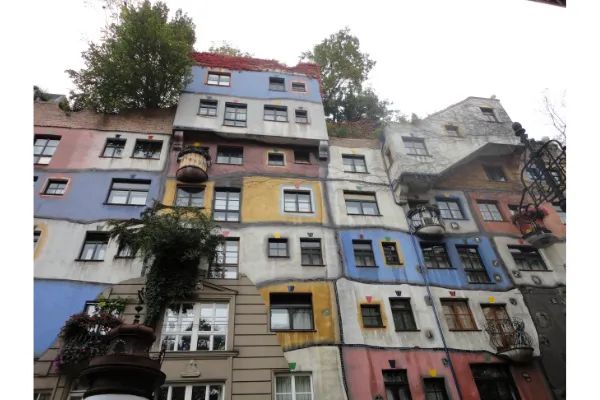 Photo of Hundertwasserhaus, in Vienna, Austria