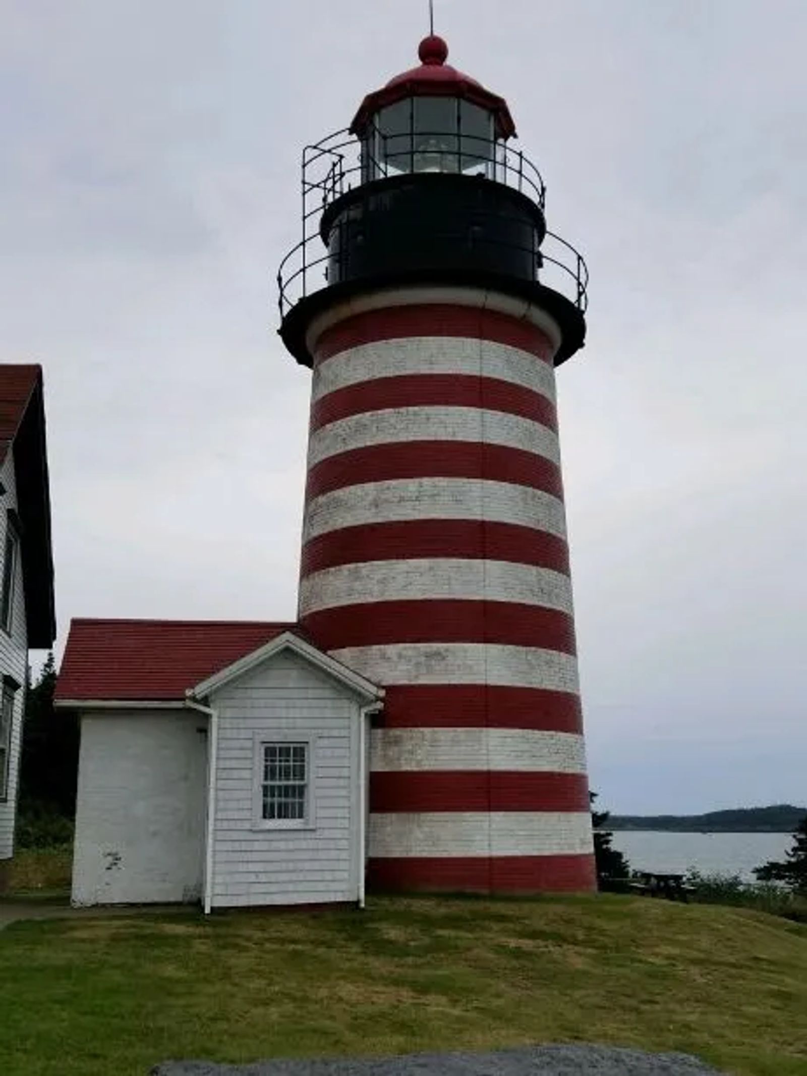 Photo of West Quoddy lighthouse in Maine